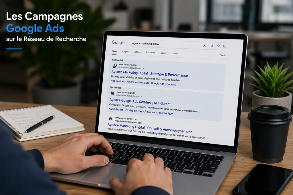 Gestion de campagnes SEA et optimisation des annonces payantes sur Google