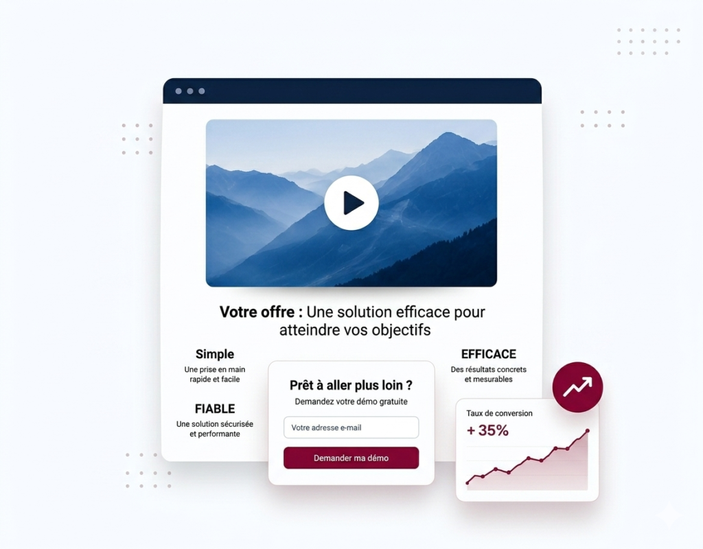 Conception de landing pages fluides et optimisation de l'expérience utilisateur
