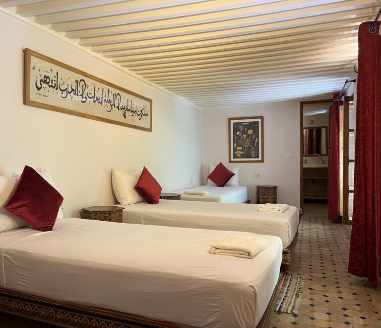 Riad Chambre Quadruple Standard Fez